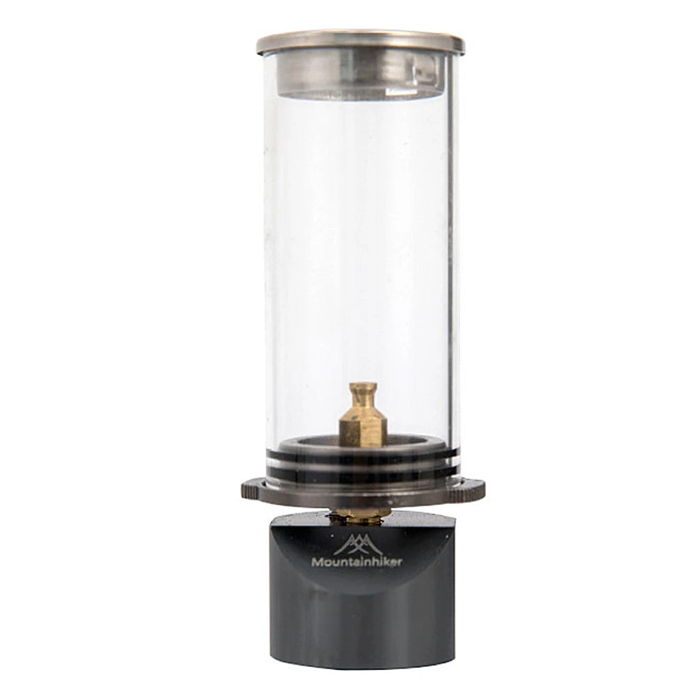 Candlelight Lamp Outdoor Use for Camping Fishing Picnic Tent Lighting Equipment Camping Lamp Windproof Gas Candle Light